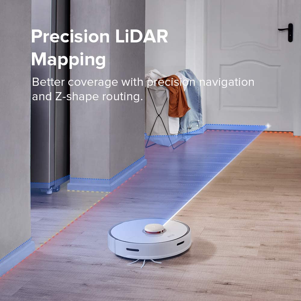 Xiaomi Roborock S5 max robotas siurblys (5m LT garantija*) – HomeRobots.lt