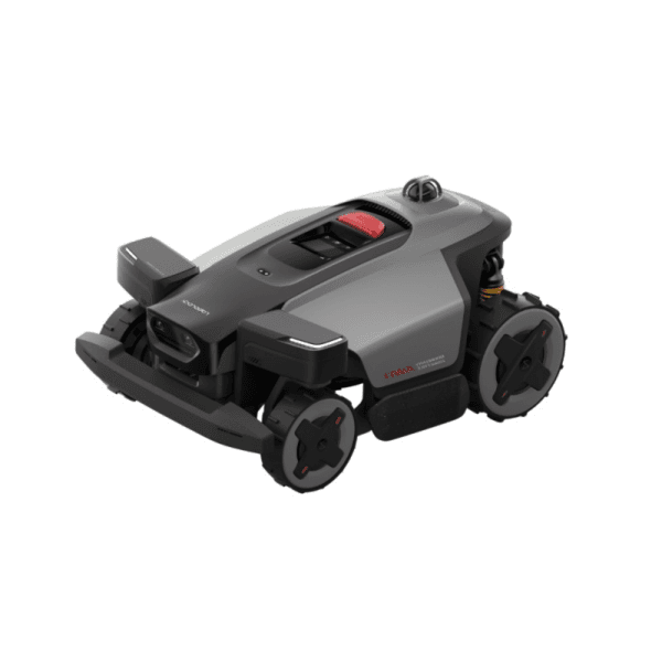 Roborock robotinė vejapjovė su LiDAR navigacija pjauna veją sode