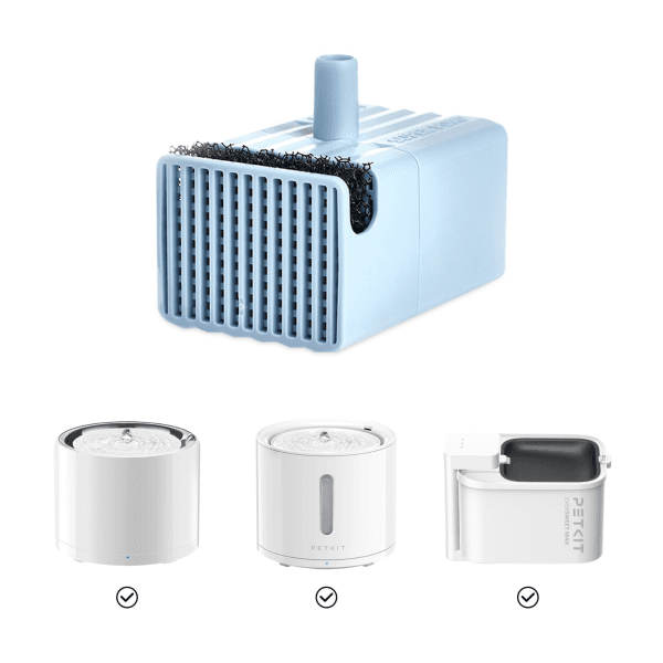 vandens fontano siurblys PETKIT Wireless Water Pump su UVC funkcija – bevielis, tinka katėms ir šunims, užtikrina švarų ir saugų vandenį